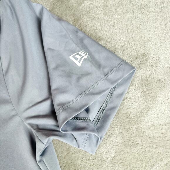 Denver‎ Broncos Shirt Mens XL Gray New Era Combine NFL Team Apparel Football - Picture 4 of 9